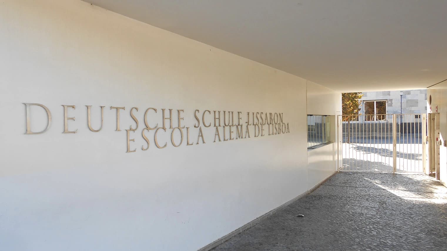 Entry of the German School of Lisbon