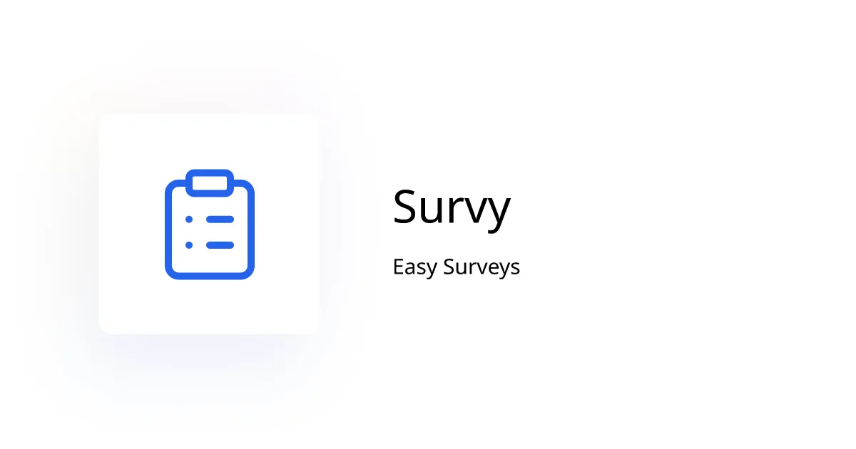 Survy open graph image